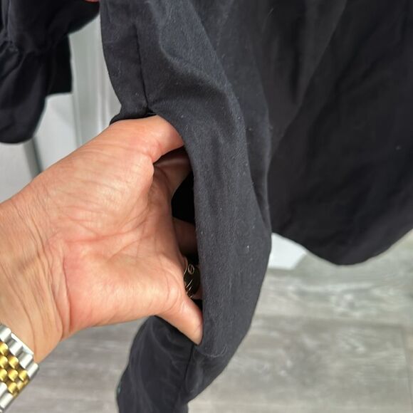 Free People Fleur Du Jour Black Floral long sleeve Embroidered Mini Dress XS-M - Picture 6 of 10